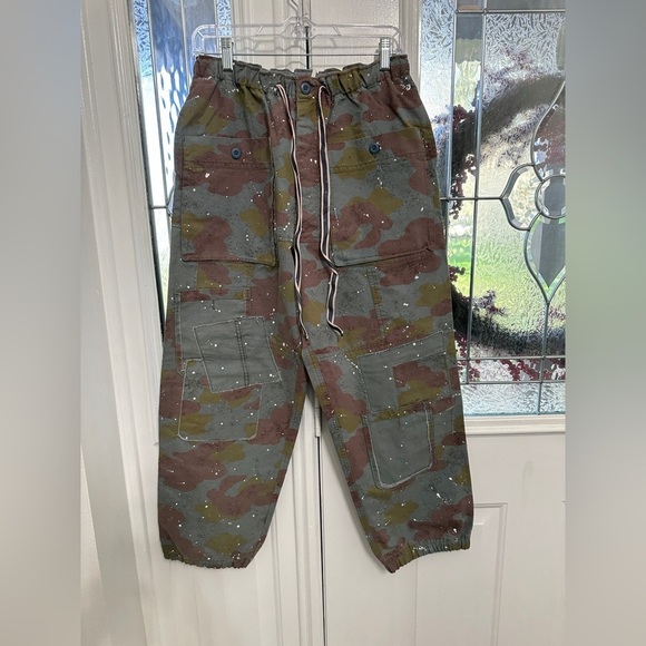 Free People Pretty Rebel Camo Pants size small - NWOT - Picture 5 of 12